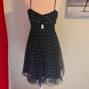 Rub Y Rox Beautiful Knee length Spaghetti Strapped Formal Dress. Size S